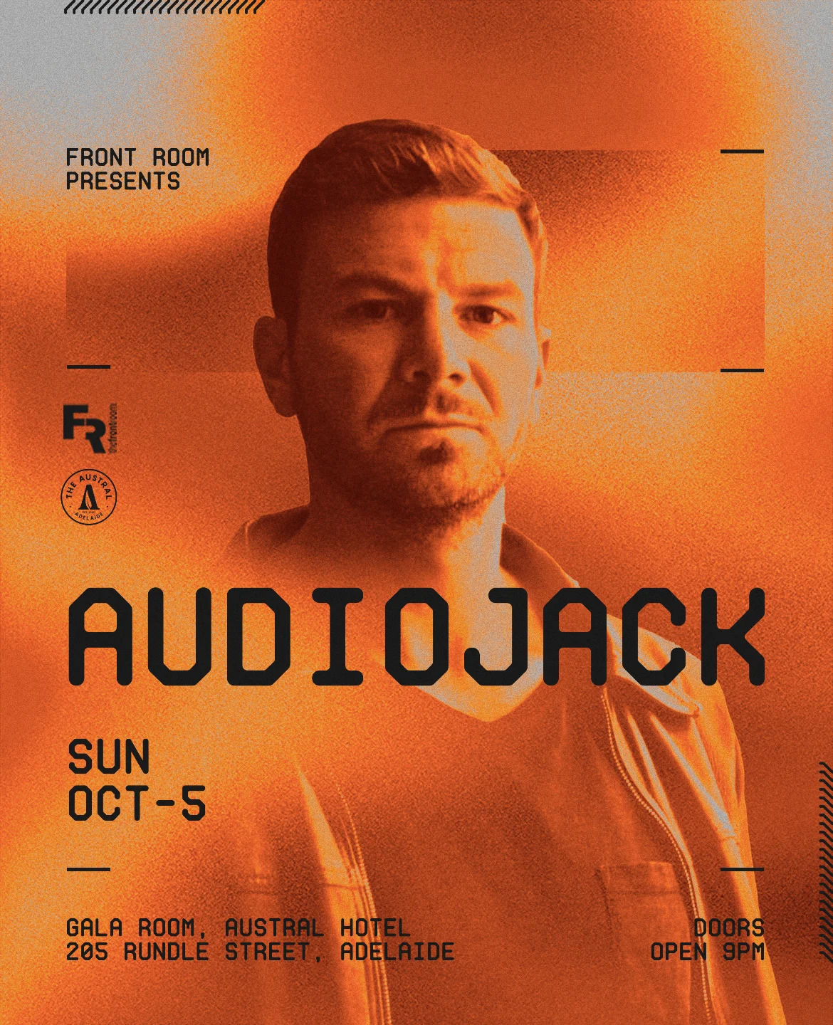 Audiojack at Gala Room poster